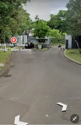 Kavling sutera Aurora daerah alam sutera Tangerang Selatan
