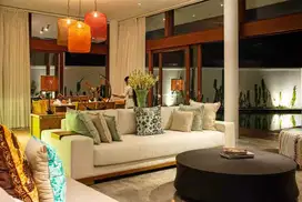 Luxury Modern Minimalist Villa with Balinese design located in Canggu