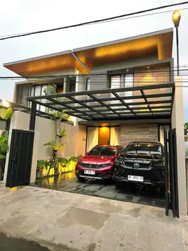 Rumah Mewah Kontemporer Full Furnish  Utara JogjaBay Maguwoharjo