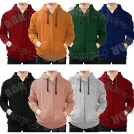 Jaket Sweater Zipper Polos