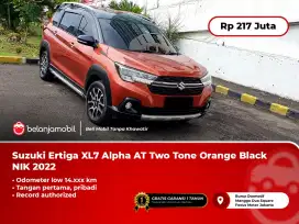 LOW KM.14RB !! SUZUKI ERTIGA XL7 ALPHA 2022 / 2023 ORANGE