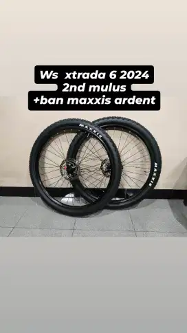 Wheelset x15 27,5  xtrada  6 2024 ban maxxis