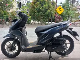 (DP 500)‼️ Plat B DKI JakBar Beat Deluxe CBS ISS Biru Mulus 2023