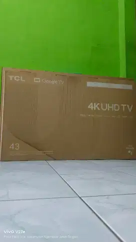 Google tv TCL 43 UHD 4K