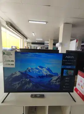 PROMO !!! LED TV GOOGLE TV MERK AQUA