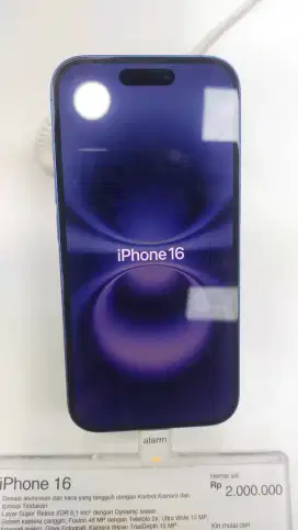 PROMO BUNGA RINGAN IPHONE 16 128