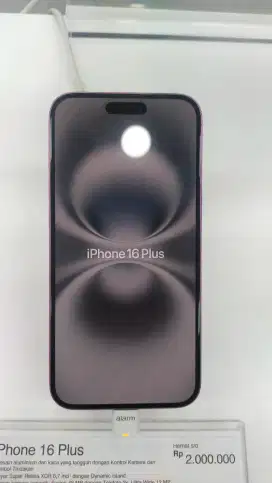 PROMO BUNGA RINGAN IPHONE 16 PLUS 128