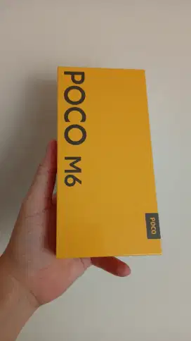 [BARU] Poco M6 8/256 Garansi Resmi, Bisa COD