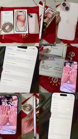 JUAL IPHONE 15 128GB EX IBOX LIKE NEW