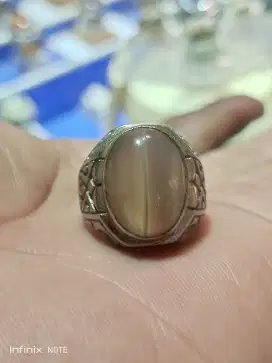 Cincin Akik natural anggur kendit antik