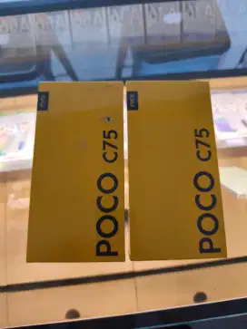 Ready Poco C75 NFC 6/128 Baru Garansi resmi Tam 15 Bulan