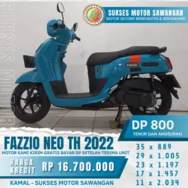 modal dengan KTP & KK dan uang 800 sudah bisa milikin FAZZIO NEO 2022