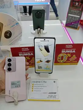 SEGAMPANG ITU CICILAN HANDPHONE REALME C75x IP69 ANTI AIR