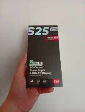 (BARU) iTel S25 Ultra 8/256, SEGEL Garansi Resmi, Bisa COD