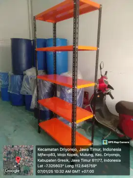 RAK SIKU BESI SUSUN 5