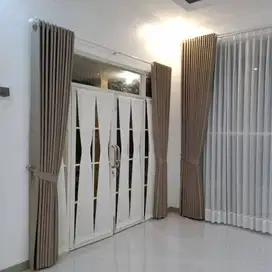 Tukang Tirai Gorden Jendela Gordyn Mewah Hordeng Model Terbaru Murah
