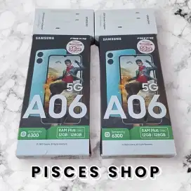 SAMSUNG GALAXY A06 5G RAM 6/128 NEW Segel Garansi Resmi 1 Tahun