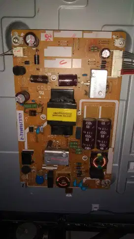 Power supply TV dan mainboard Sharp