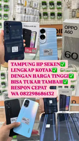 TAMPUNG HP SEKEN LENGKAP DENGAN HARGA TINGGI SESUAI KUALITAS HP