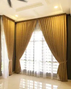 Beli Gorden Blackout Sekat Klinik Hordeng Pintu Gordyn Vitrase