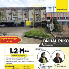 Dijual Ruko di Kota Palembang