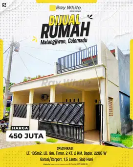 Dijual Rumah 2 Lantai Harga Murah Bagus Dan Siap Huni Lokasi Colomadu
