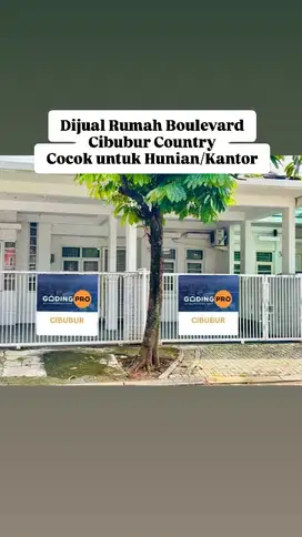 Dijual Rumah Siap Huni di Boulevard Cibubur Country Harga Nego