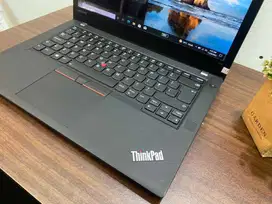 Lenovo Thinkpad T470 i5 Gen 6 Ram 8 ssd 256 siap pakai batrai bagus