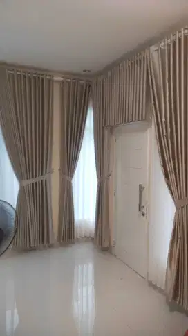 Cod Gorden Blackout Sekat Klinik Hordeng Pintu Gordyn Vitrase