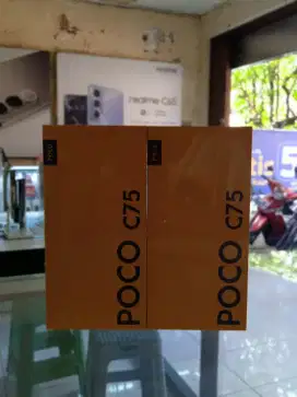 Redy POCO C75 6/128 NEW Garansi Resmi 15bln