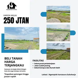 TANAH KAVLING STRATEGIS DEKAT KAMPUS UIN DAN  KOTA SOLO