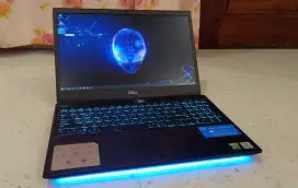 Laptop Gaming Dell G15 RTX 2070 8GB mulus like new