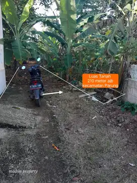 Tanah murah padat penduduk strategis di Parung Bogor