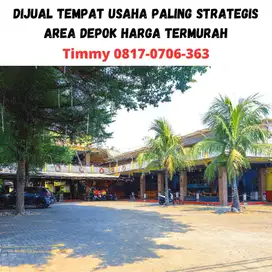 Dijual Tempat usaha paling strategis area depok Harga termurah