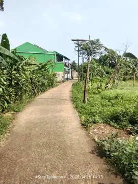 DIJUAL TANAH KOSONG 2BIDANG STRATEGIS DIPERBATASAN SERPONG