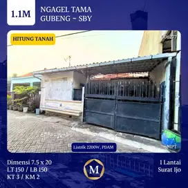Rumah Hitung Tanah Ngagel Tama Gubeng Surabaya