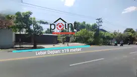 Tanah Luas Colomadu Pinggir Jalan Raya Strategis