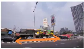 Tanah Premium di Jl.P.Antasari Jaksel - SHM,1165m2,Rp48.38jt/m2