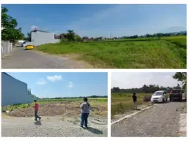 Dekat Amplaz, Tanah Dalam Kota Jogja View Sawah SHM Ready