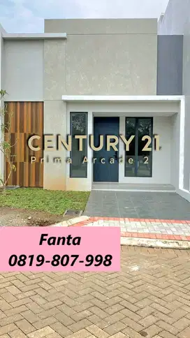 Rumah Posisi Bagus Nego Tipis Di Cluster Dekat UPJ Bintaro FM-15108Rum
