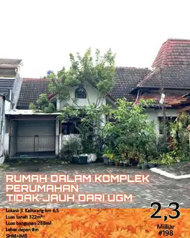 RUMAH DALAM PERUMAHAN TIDAK JAUH DARI UGM