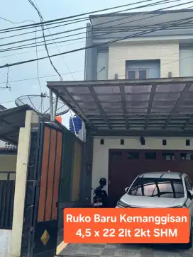 Ruko Baru 2lt  Murah di Kemanggisan