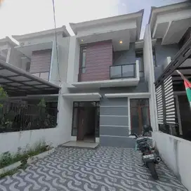 Di jual rumah siap huni 2 lantai design cantik di sukmajaya depok.