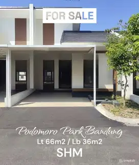 TERMURAH di PODOMORO Park Buahbatu Bandung Rumah READY STOCK dijual