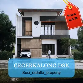 Jual RUMAH MEWAH desain KEKINIAN di gegerkalong Setiabudi Bandung