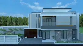 Rumah luas 324m elegan lingkungan perum  Gedangan solo baru