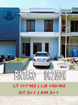 Rumah cluster baru dekat bintaro plaza sisa 2 unit