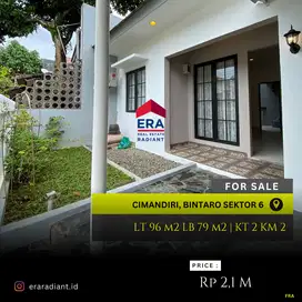 eraradiant.id | Rumah Siap Huni di Cimandiri Bintaro Sektor 6