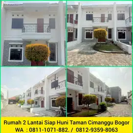 Rumah Bogor Kota, Rumah 2 Lantai Siap Huni Di Taman Cimanggu Bogor