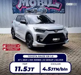 Toyota Raize 1.0 Turbo Non TSS AT 2021